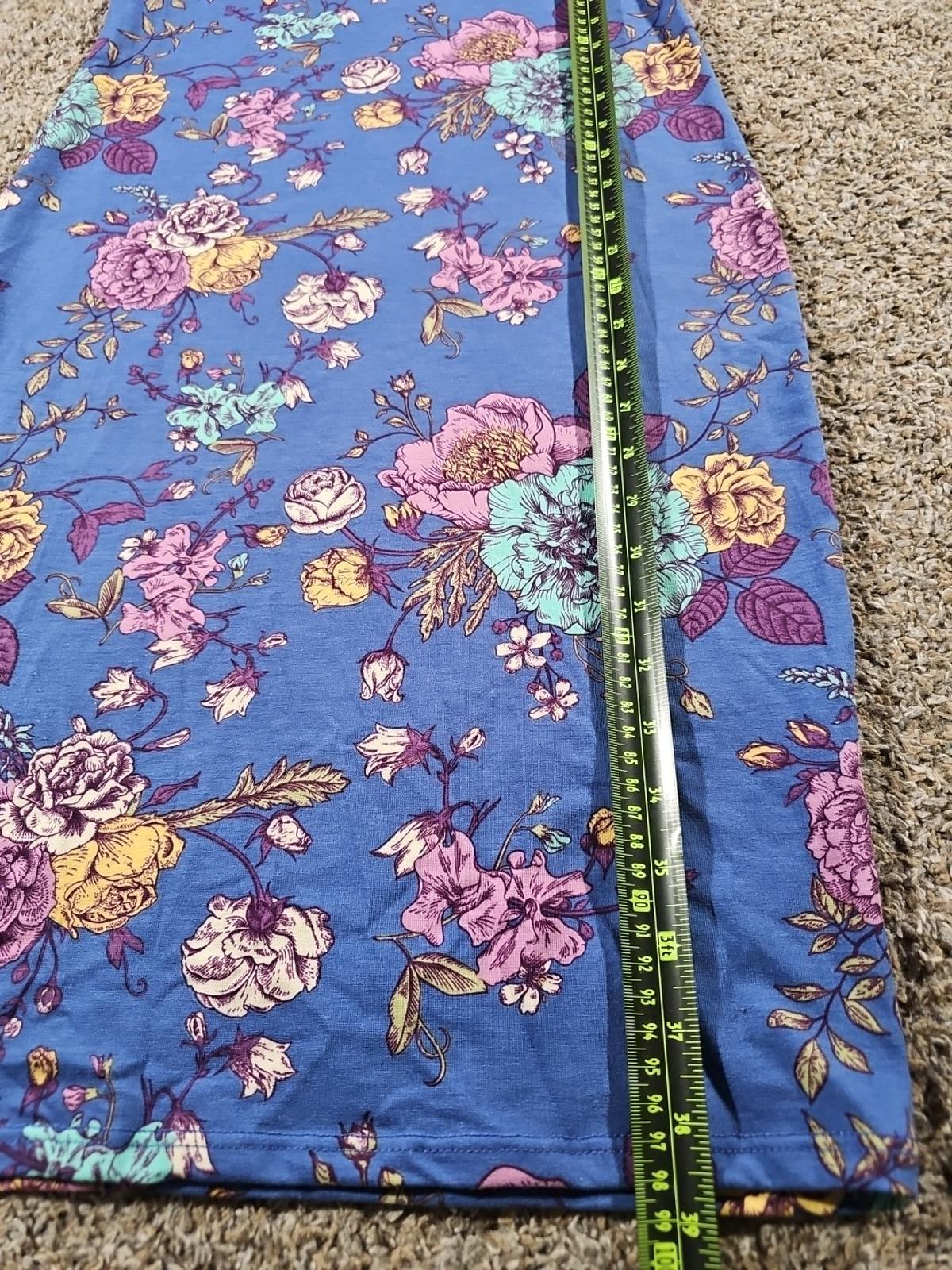 LuLaRoe XS Floral Dress Multicolor