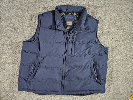 St. John’s Bay puffer vest 3XLT Blue