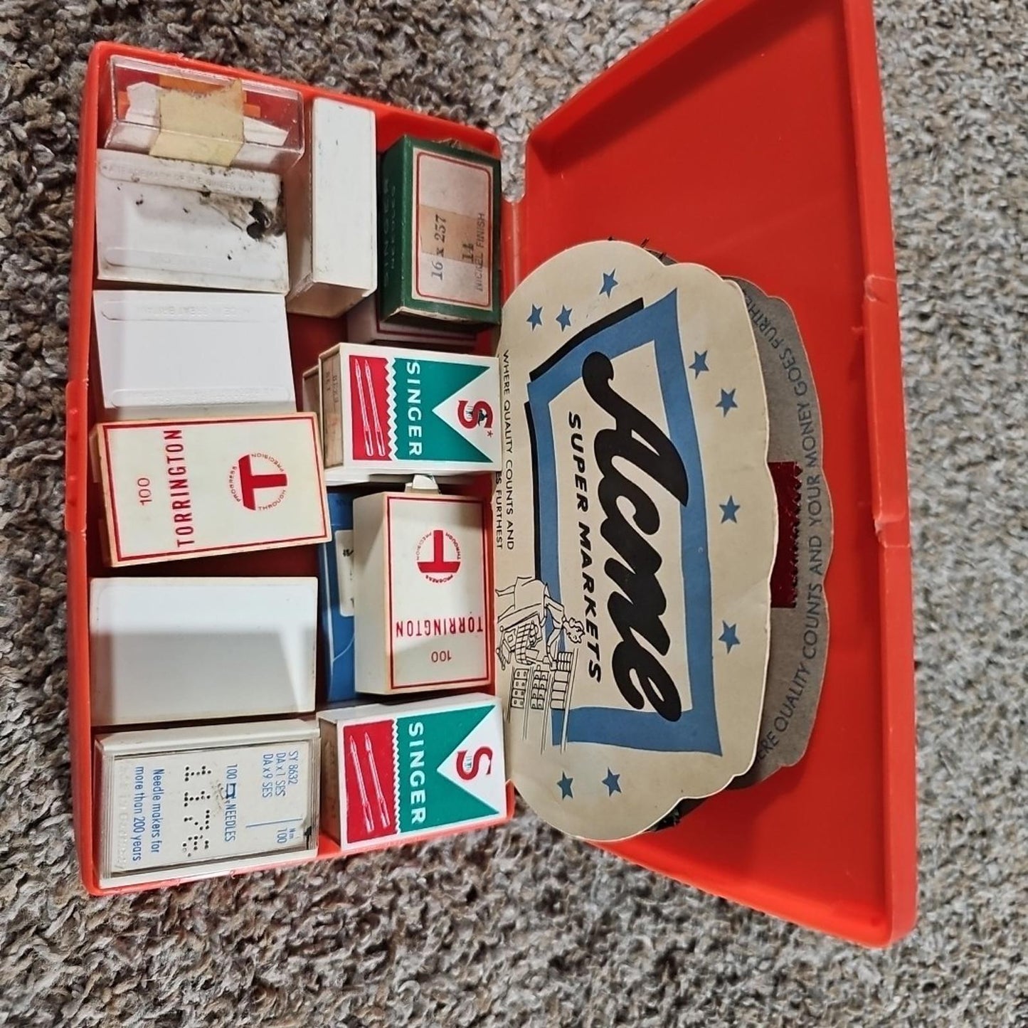 Vintage Sewing Needles Set Singer Schmetz ACME W. Germany