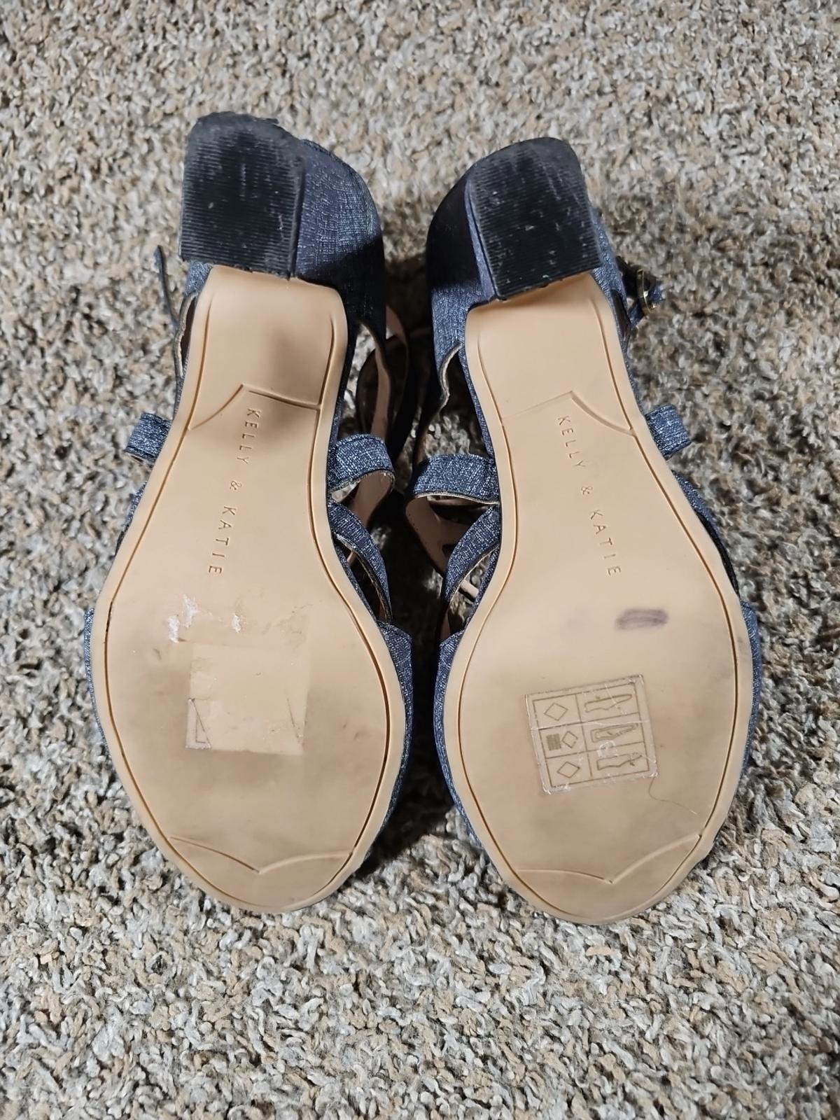 Kelly & Katie Collection Selidia Strap Heels US8 UK5.5