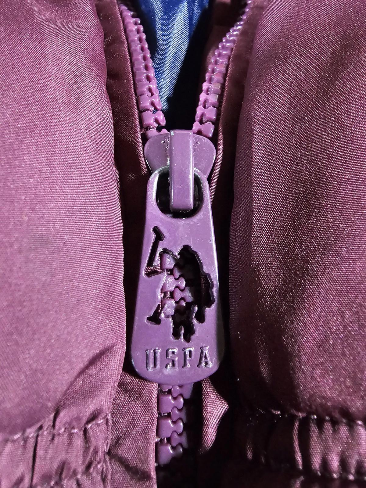 Uspa U.S. Polo purple puffer vest M