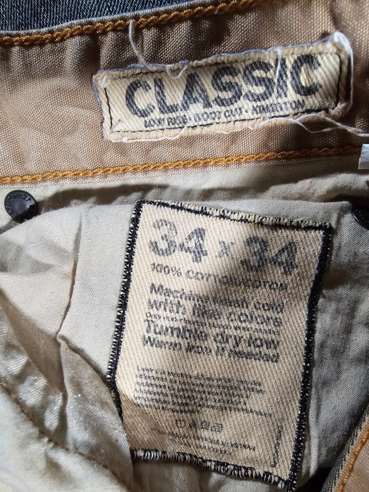 EXPRESS JEANS Low Rise Bootcut 34x34(32.5)