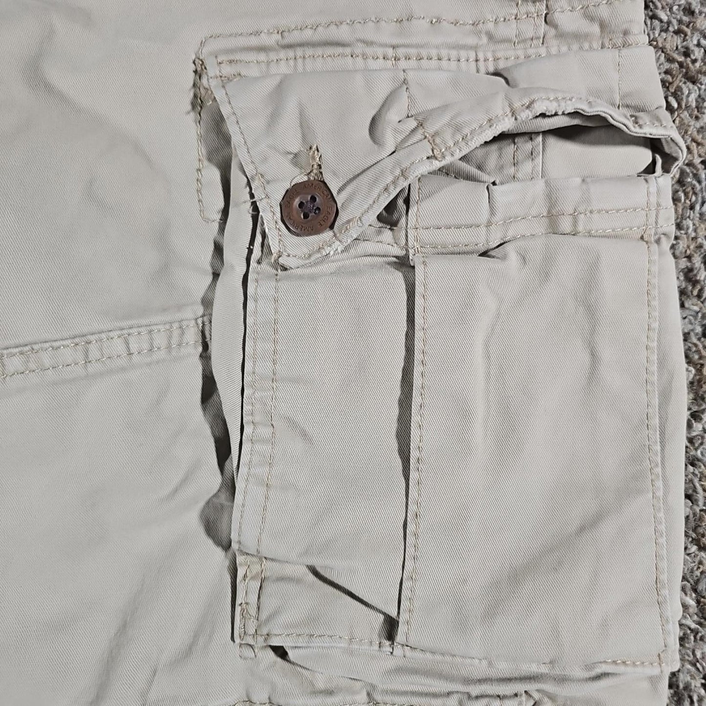 American Eagle Flex Cargo Shorts Sz 28