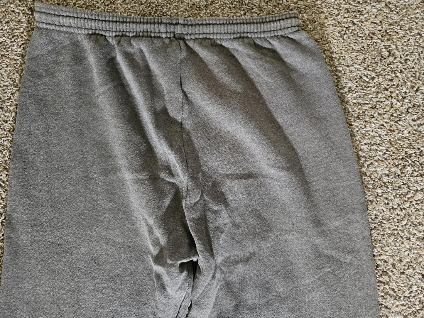 Vintage Lee Sweatpants Mens L Gray Heavyweight Drawstring Jogger