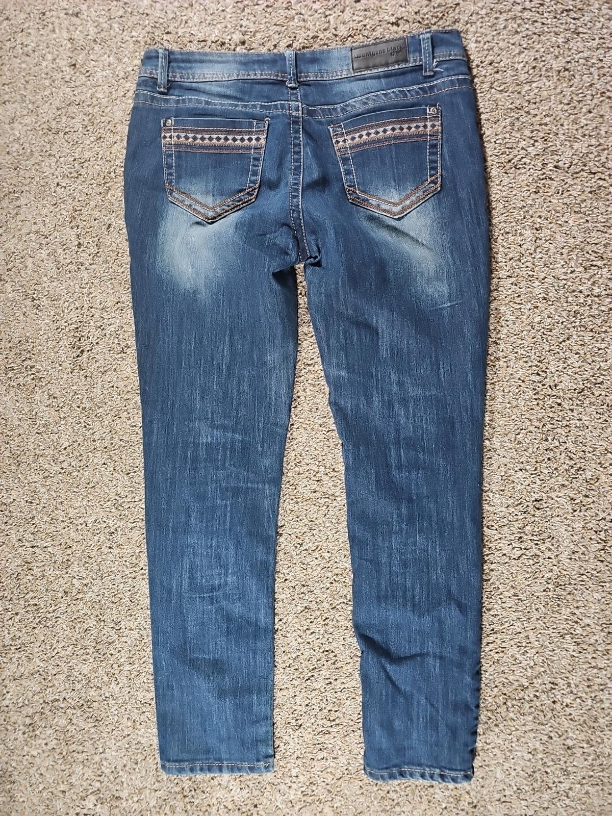 Twentyone Black By Rue 21 Womens Sz 9/10R Blue Jeans