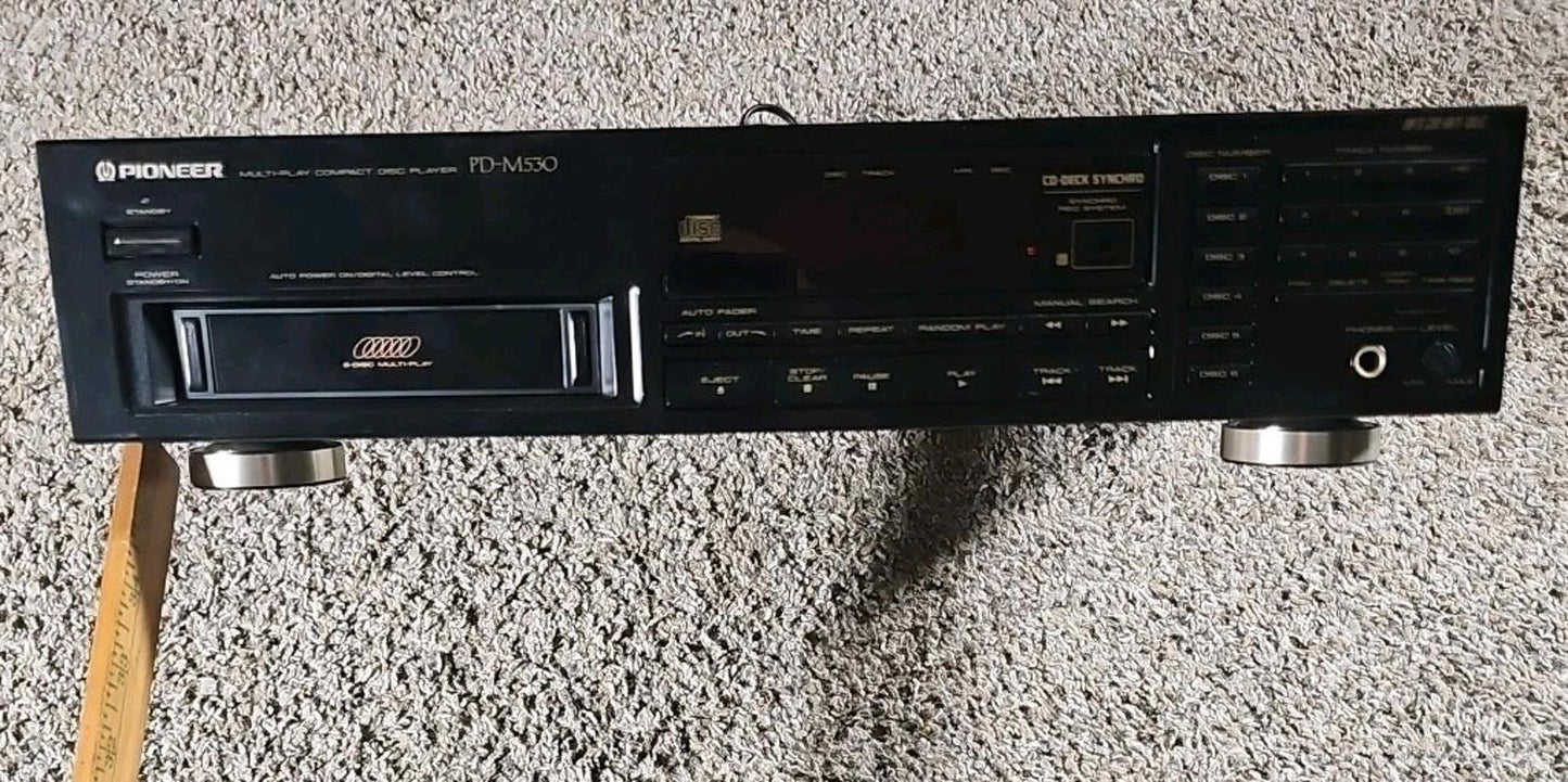 pioneer Multi-play CD Player pd-m530 1991 Made In Japan