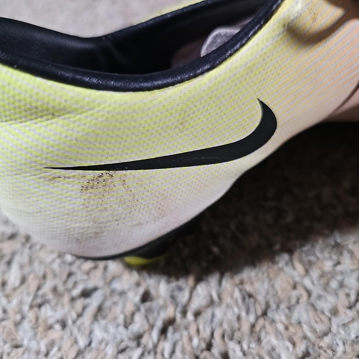 Nike Mercurial 651632-107 Cleats Sz 6.5 UK6