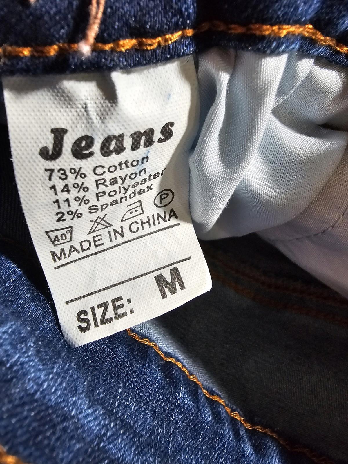 Surprise Surprise Destroyed Jeans Button Fly M APPROX 28x27