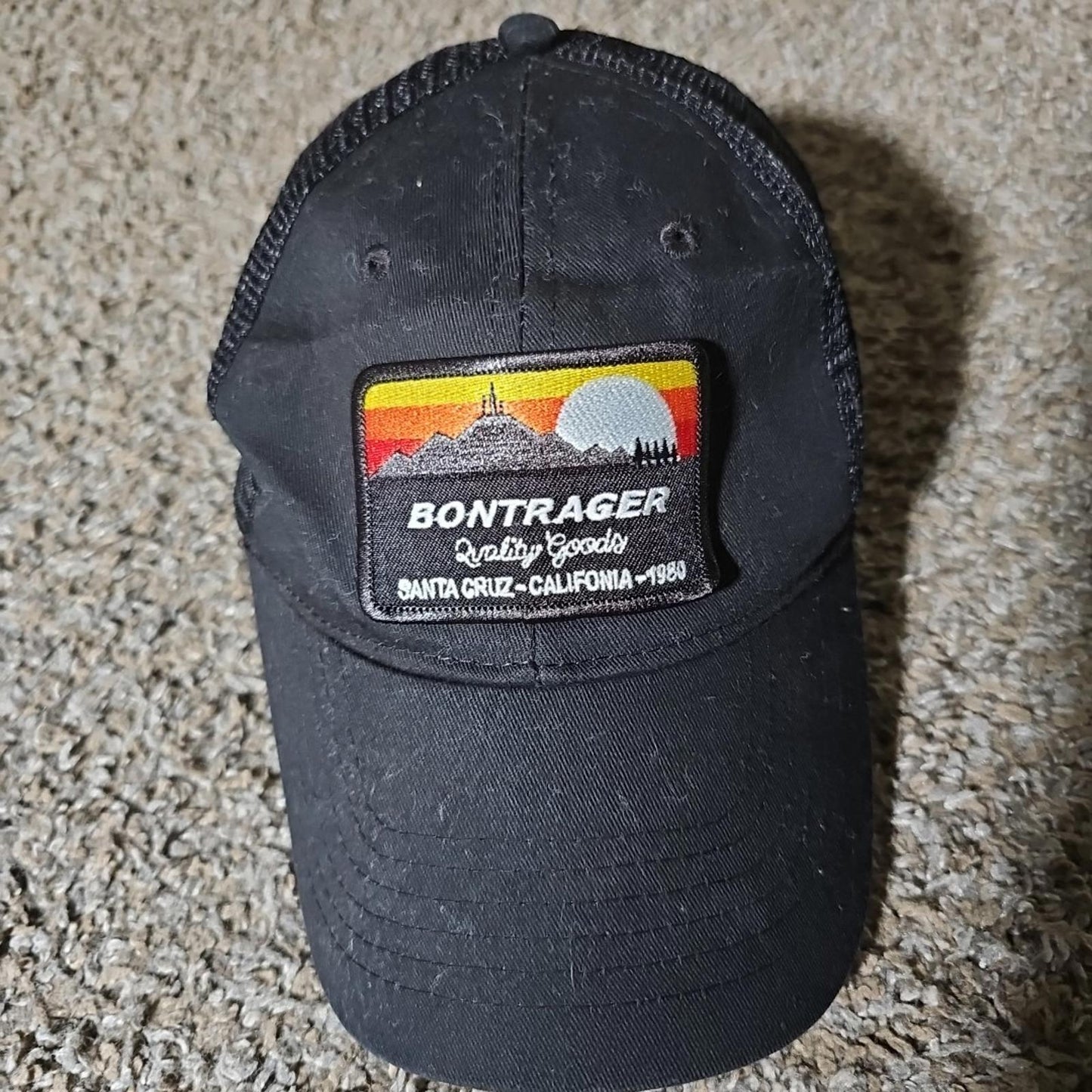 Bontrager Santa Cruz California 1980 Meshback Trucker Hat
