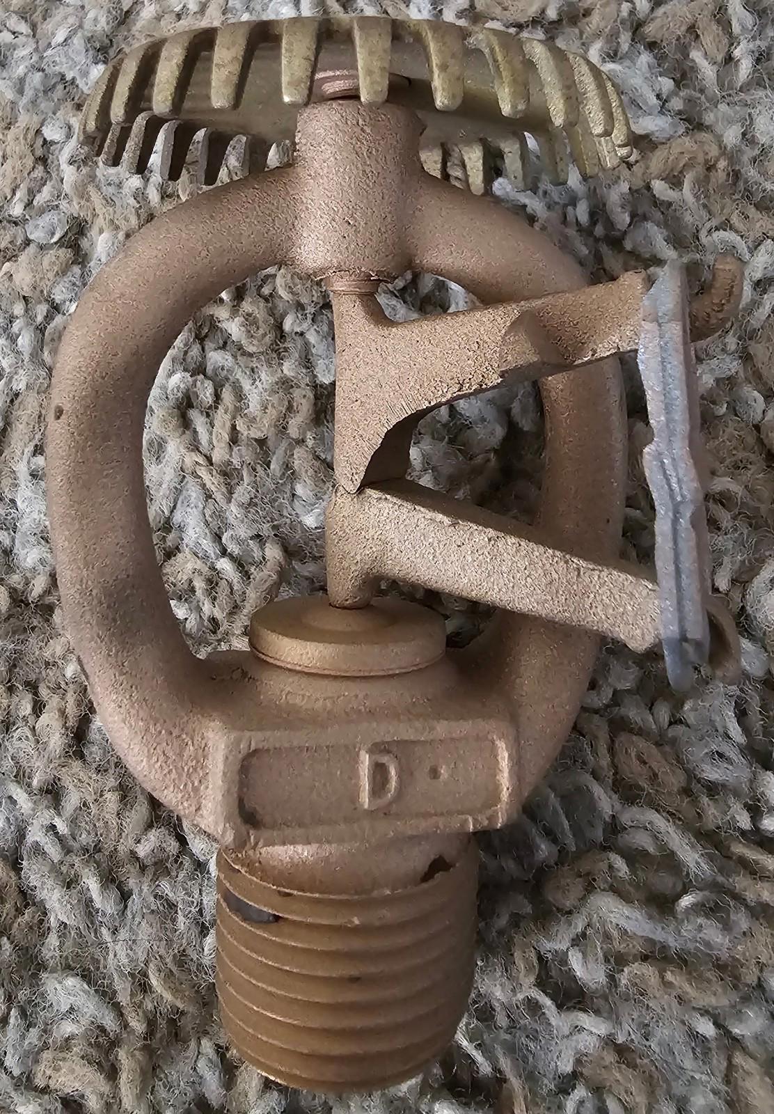 CNT'L   D UPRIGHT Spray fire sprinkler head From JOHN DEERE HORICON WORKS