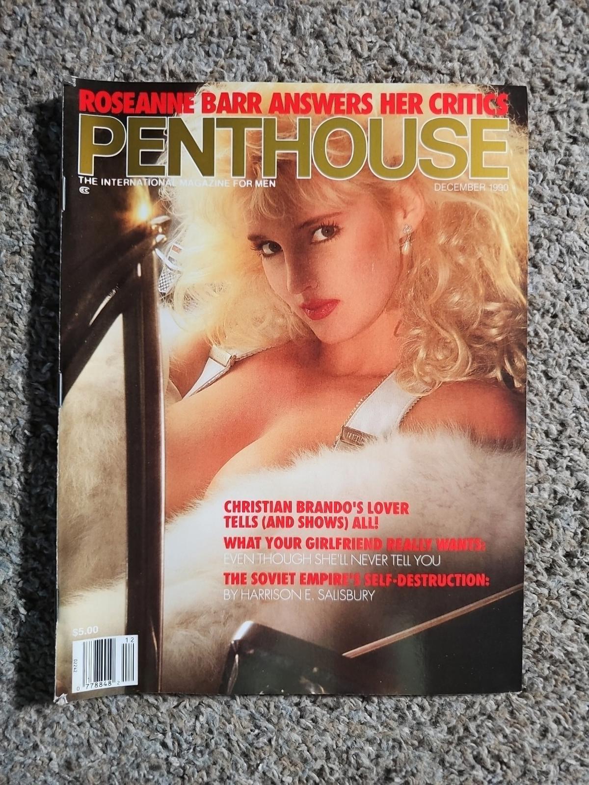 Vintage Penthouse Magazine December 1990 Diana Van Laar Center & Cover
