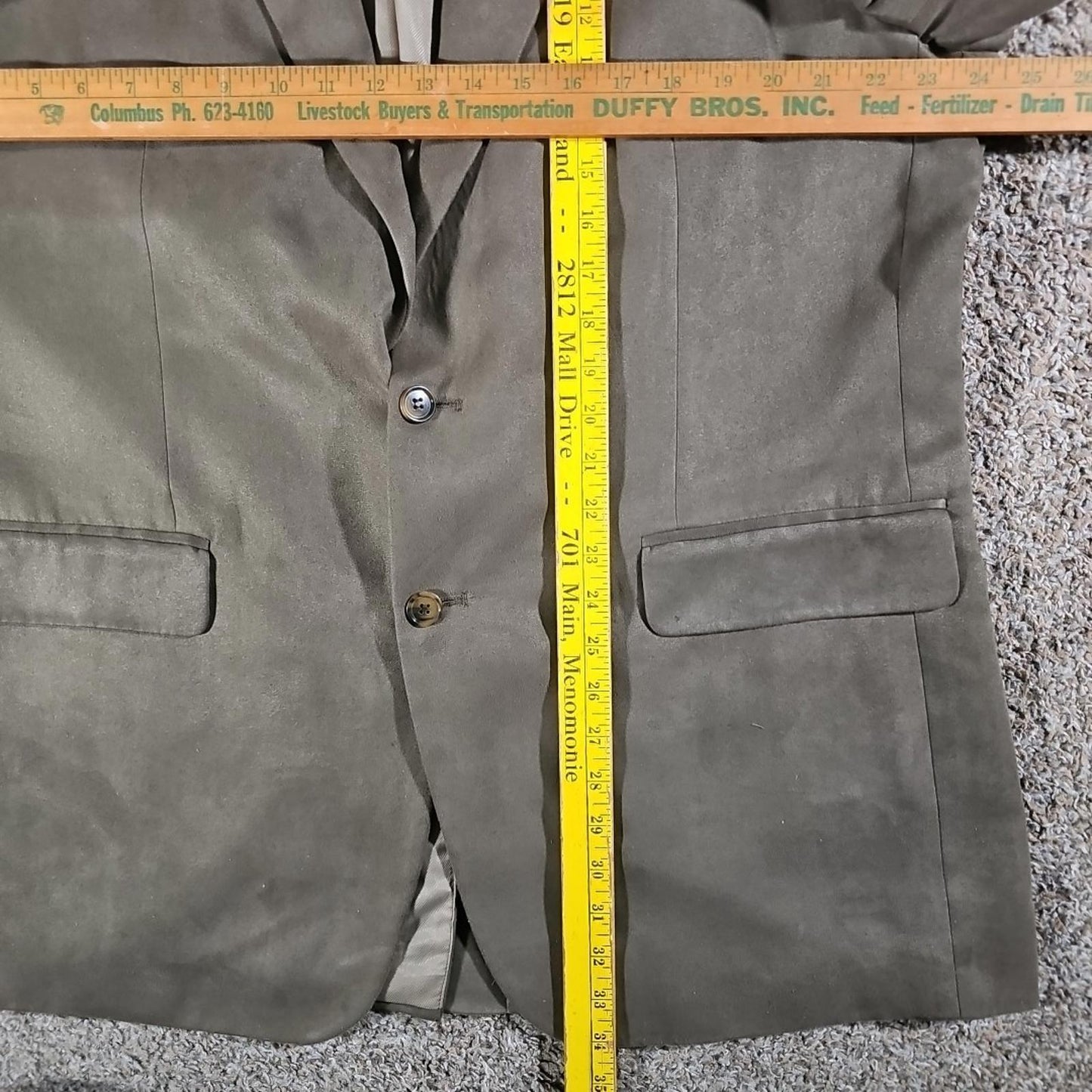Chaps Ralph Lauren 2 Button Soft 46L Blazer