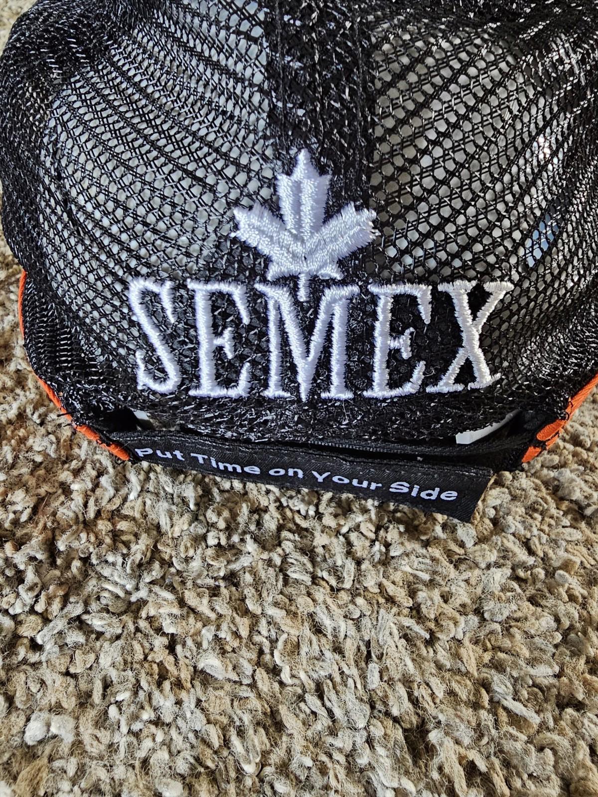 SEMEX A124 "PUT TIME ON YOUR SIDE" Strapback hat