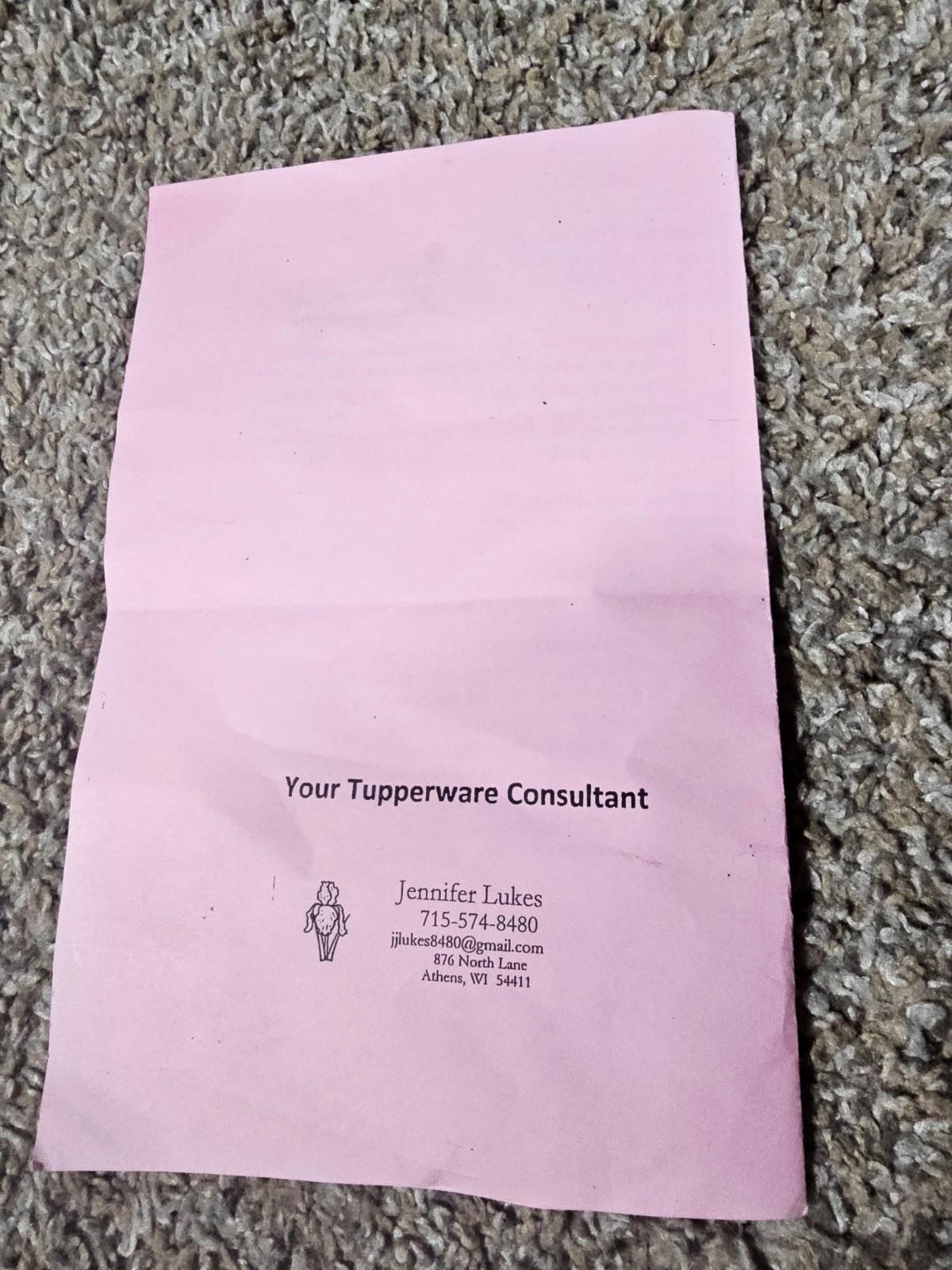 Tupperware Microwave Pressure Cooker 3L / 3QT Cranberry Red 7643A-2 7643A-1
