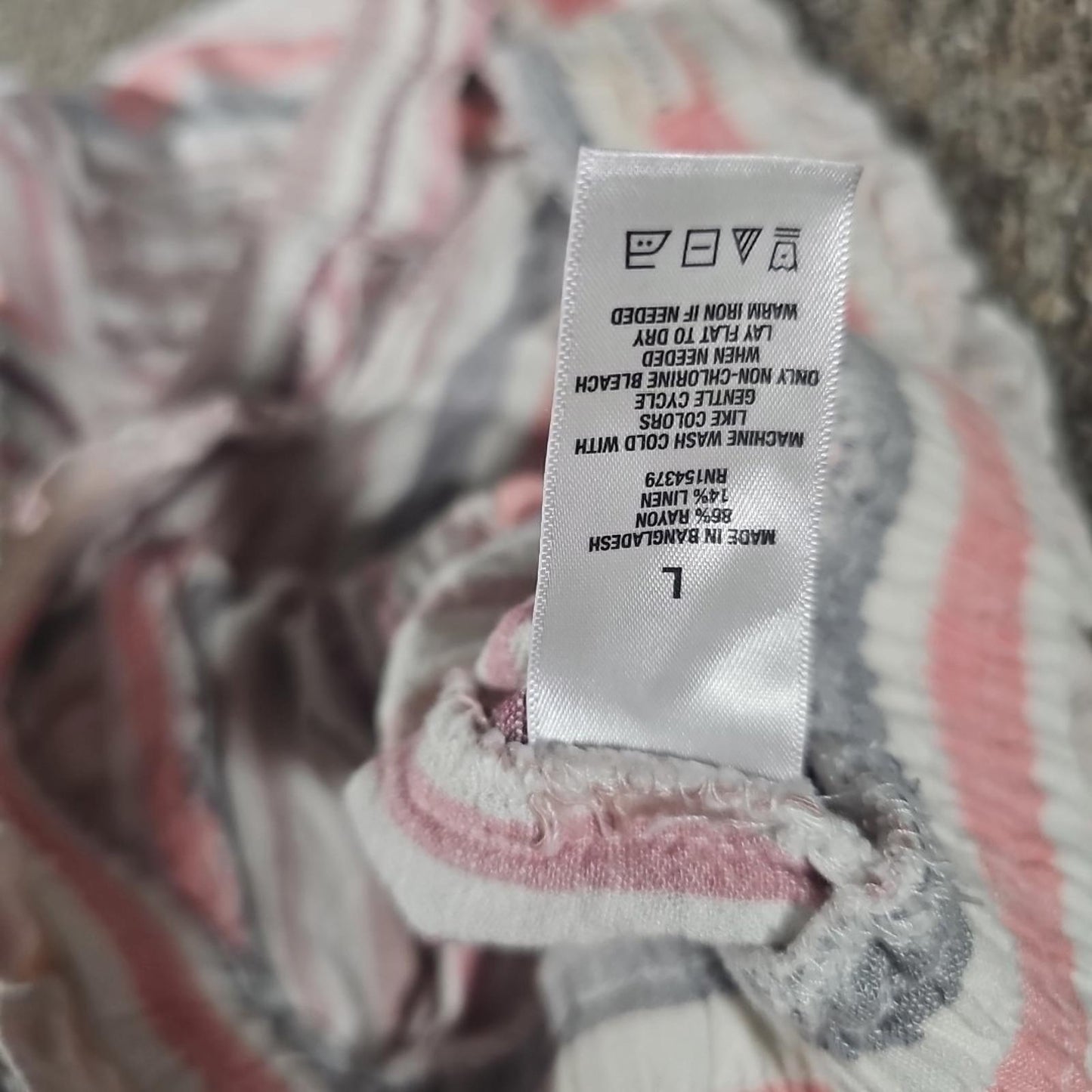 Aeropostale Women Shorts Sz L Elastic Waist Tie Linen blend