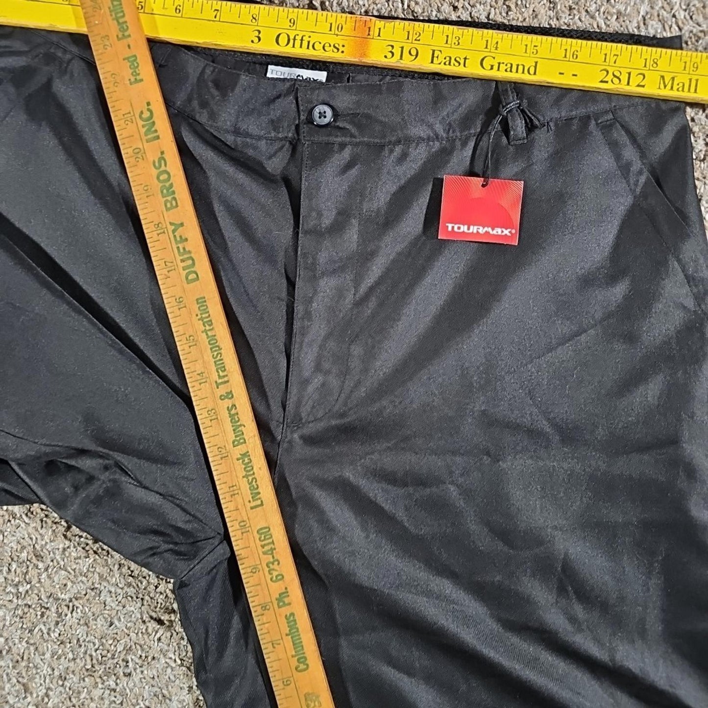 Tourmax Black Sz 38 Golf Shorts