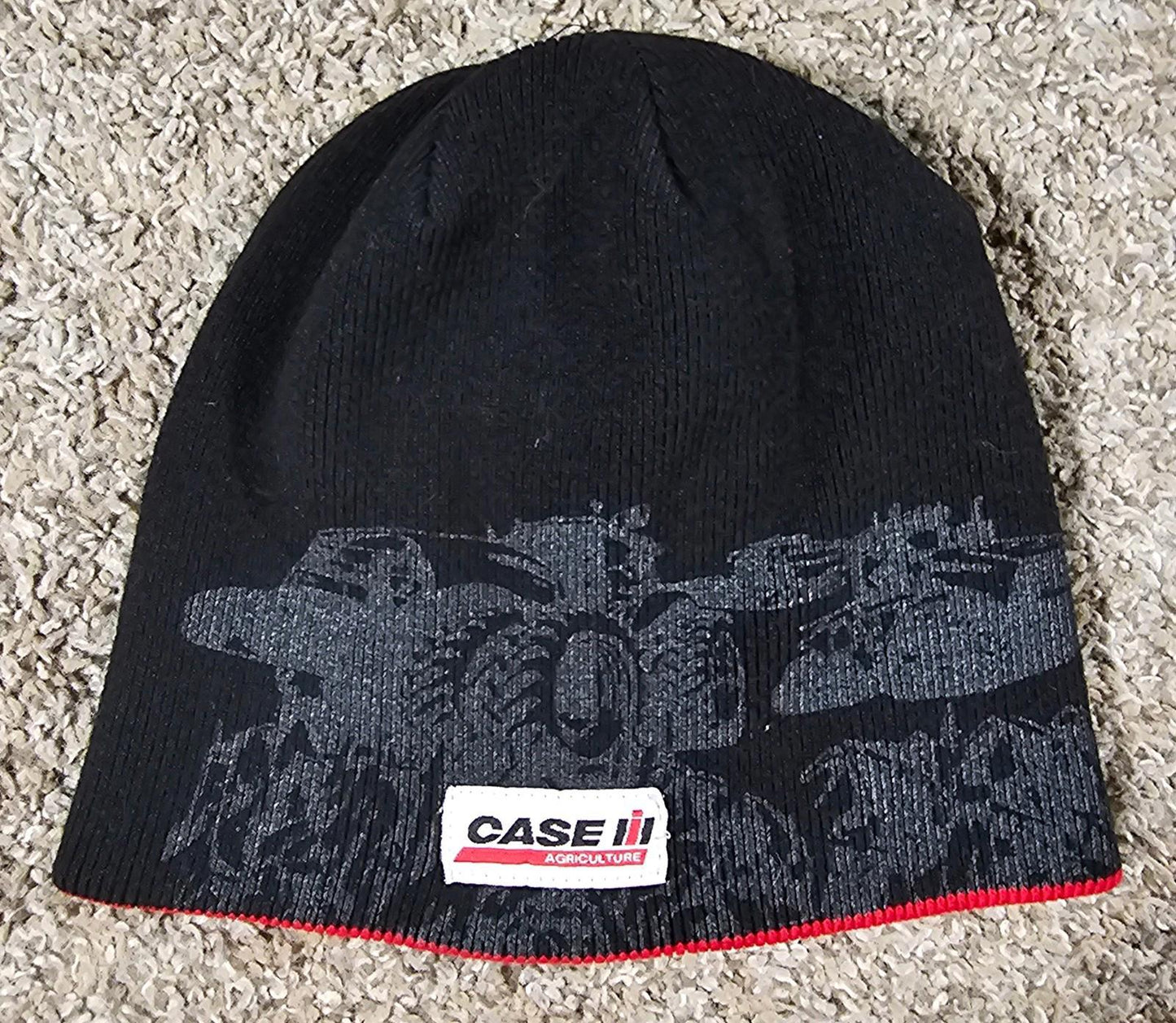 CASE IH cap reversible winter beanie hat