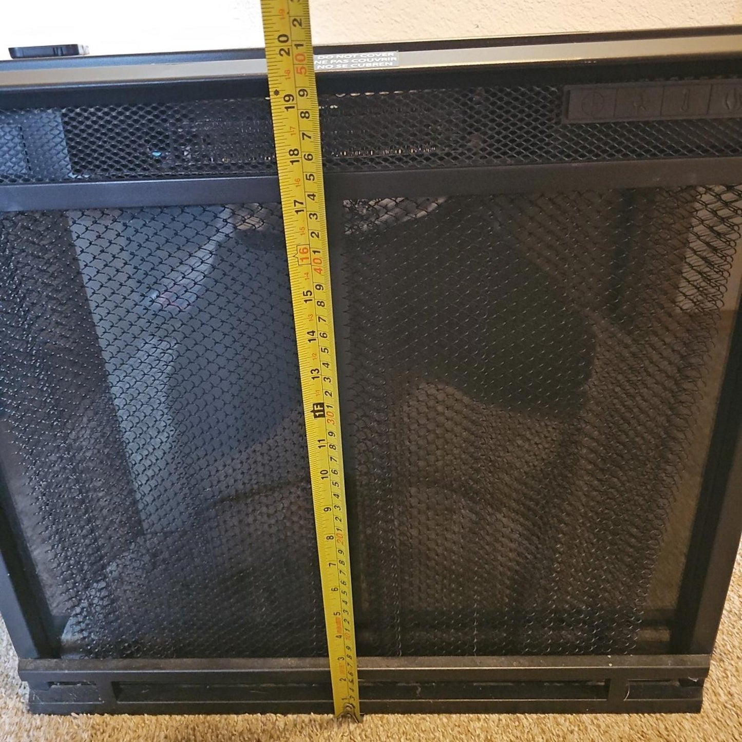 RealFlame model 4099 Electric fireplace Firebox