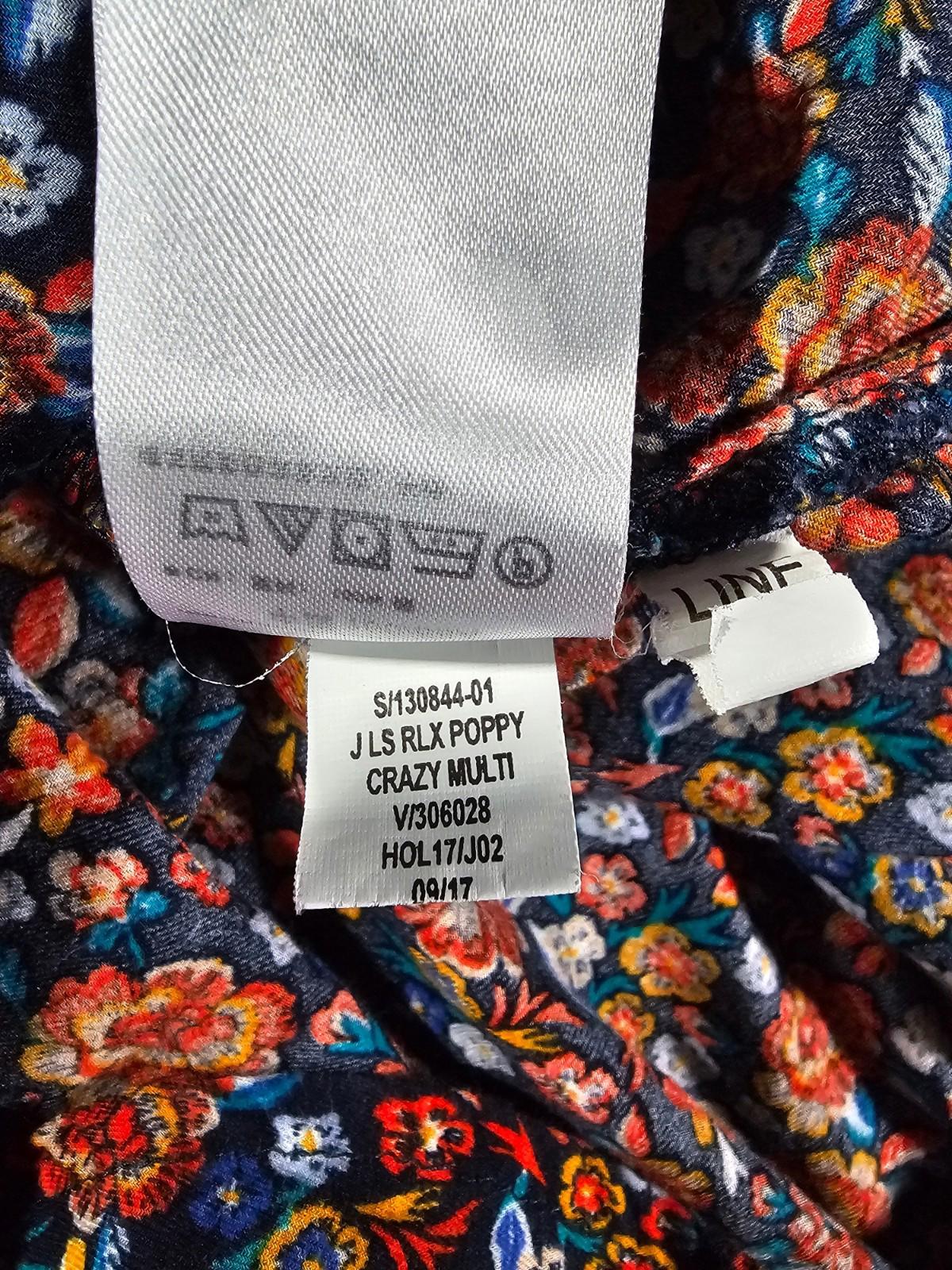 Old Navy Tunic Shirt Floral Lightweight Flowy M