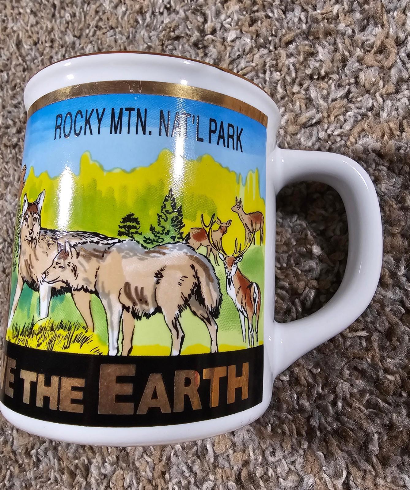 Save the earth rocky mountain national park Coffee Mug