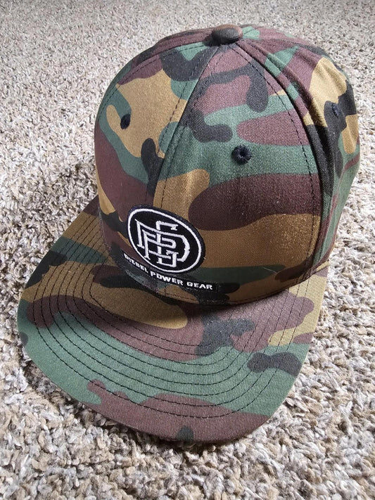 DieselPower Gear Logo Camo Hat Yupoong The Classics Snapback