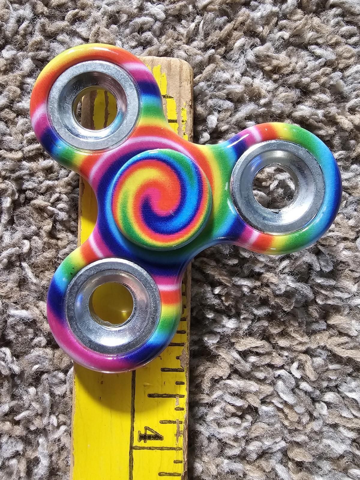 Fidget Hand Spinner Finger Spinner EDC Focus ADHD Autism Tie Dye