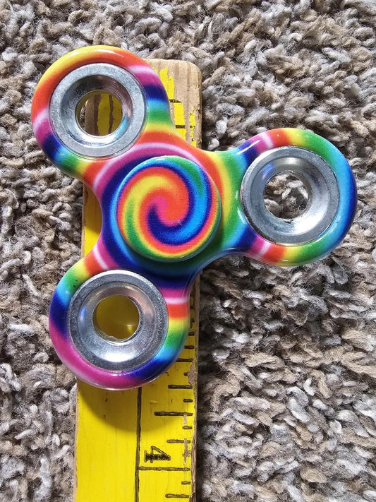 Fidget Hand Spinner Finger Spinner EDC Focus ADHD Autism Tie Dye