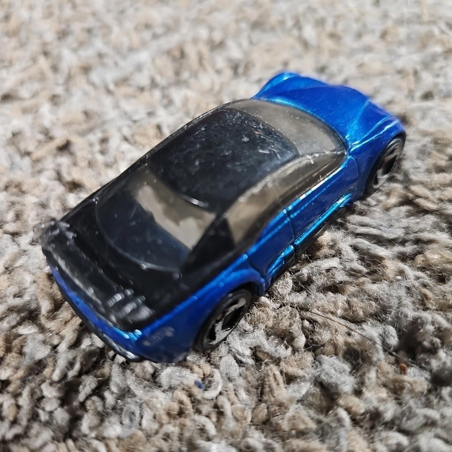 1998 Hot Wheels Pontiac Rageous Car Blue Diecast 1/64