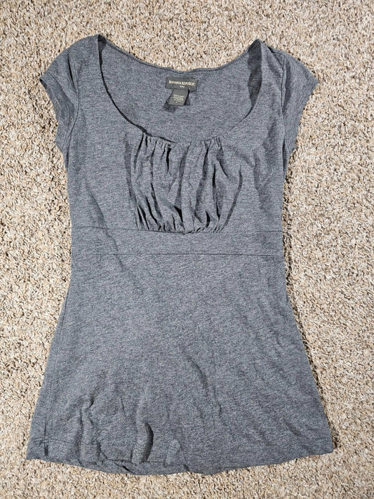 Banana Republic Sleeveless Tieback Top Gray Small