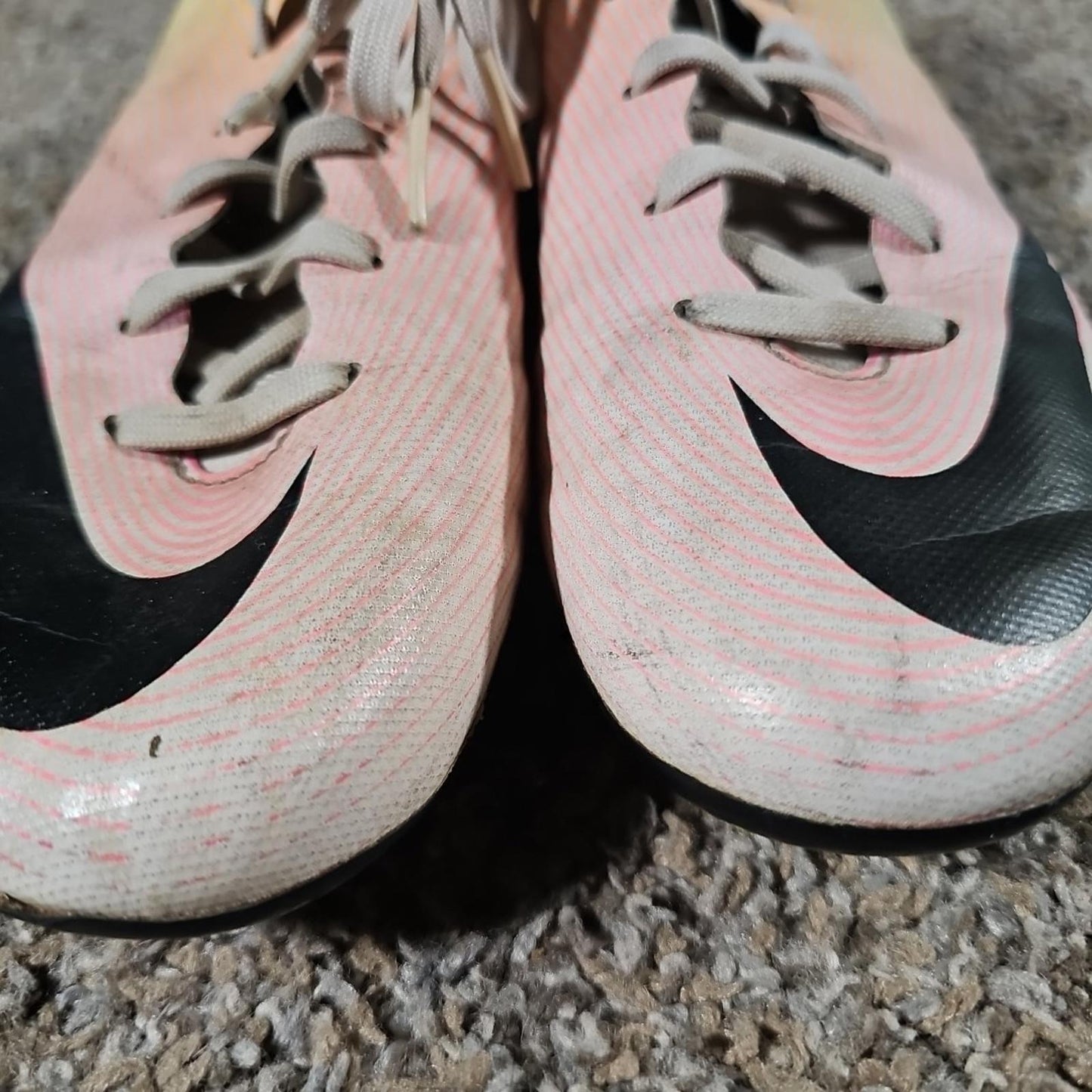 Nike Mercurial 651632-107 Cleats Sz 6.5 UK6