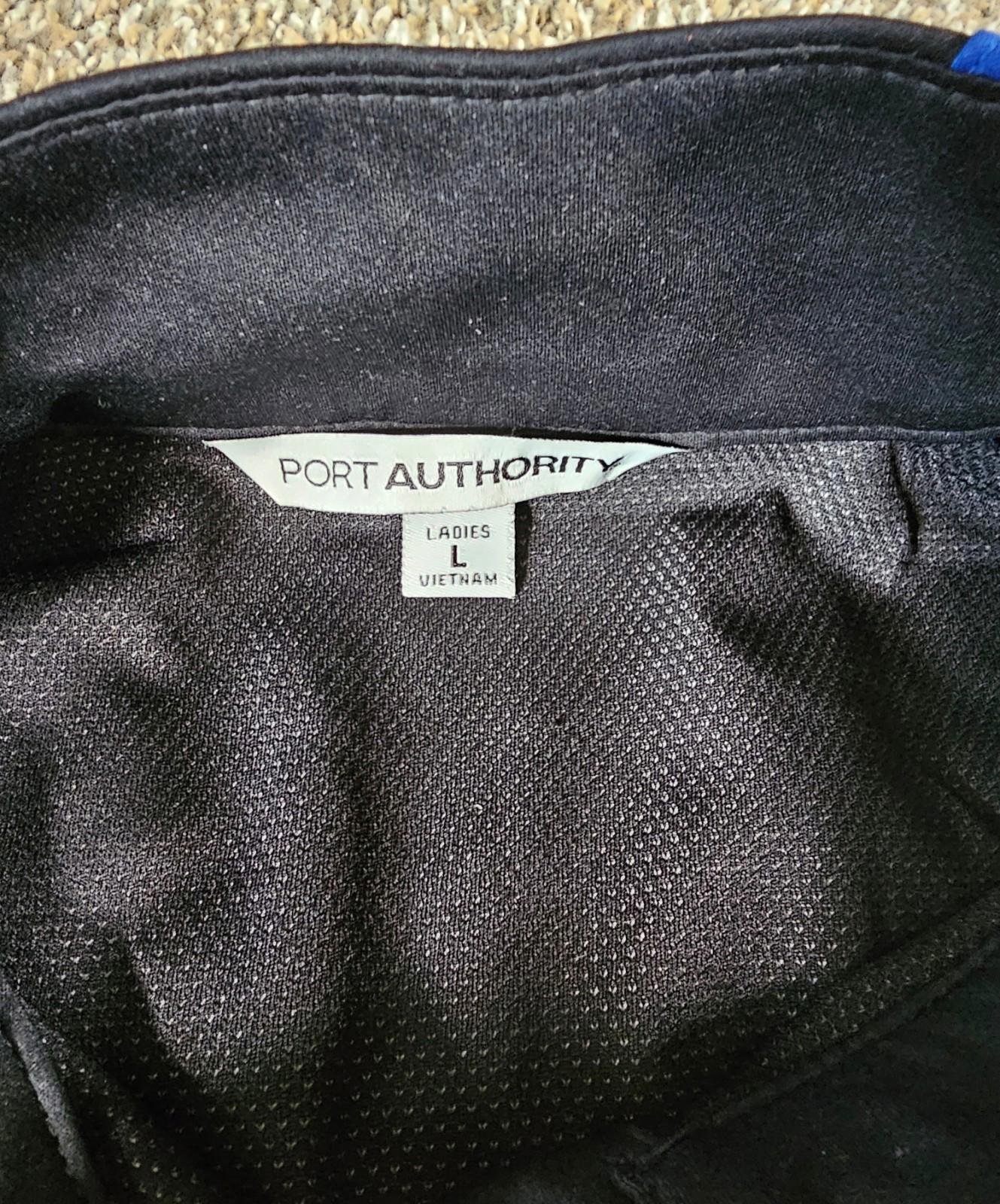 GE Healthcare port authority full zip jacket Large