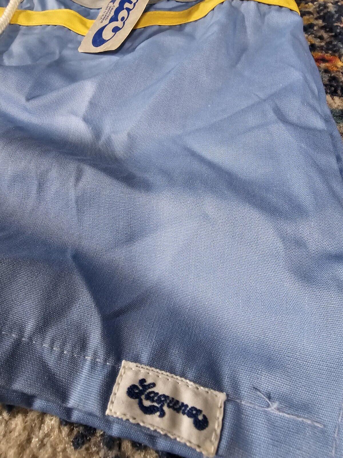 Vintage Laguna Swim Shorts XLarge 40-42 70s 80s USA MADE NWT