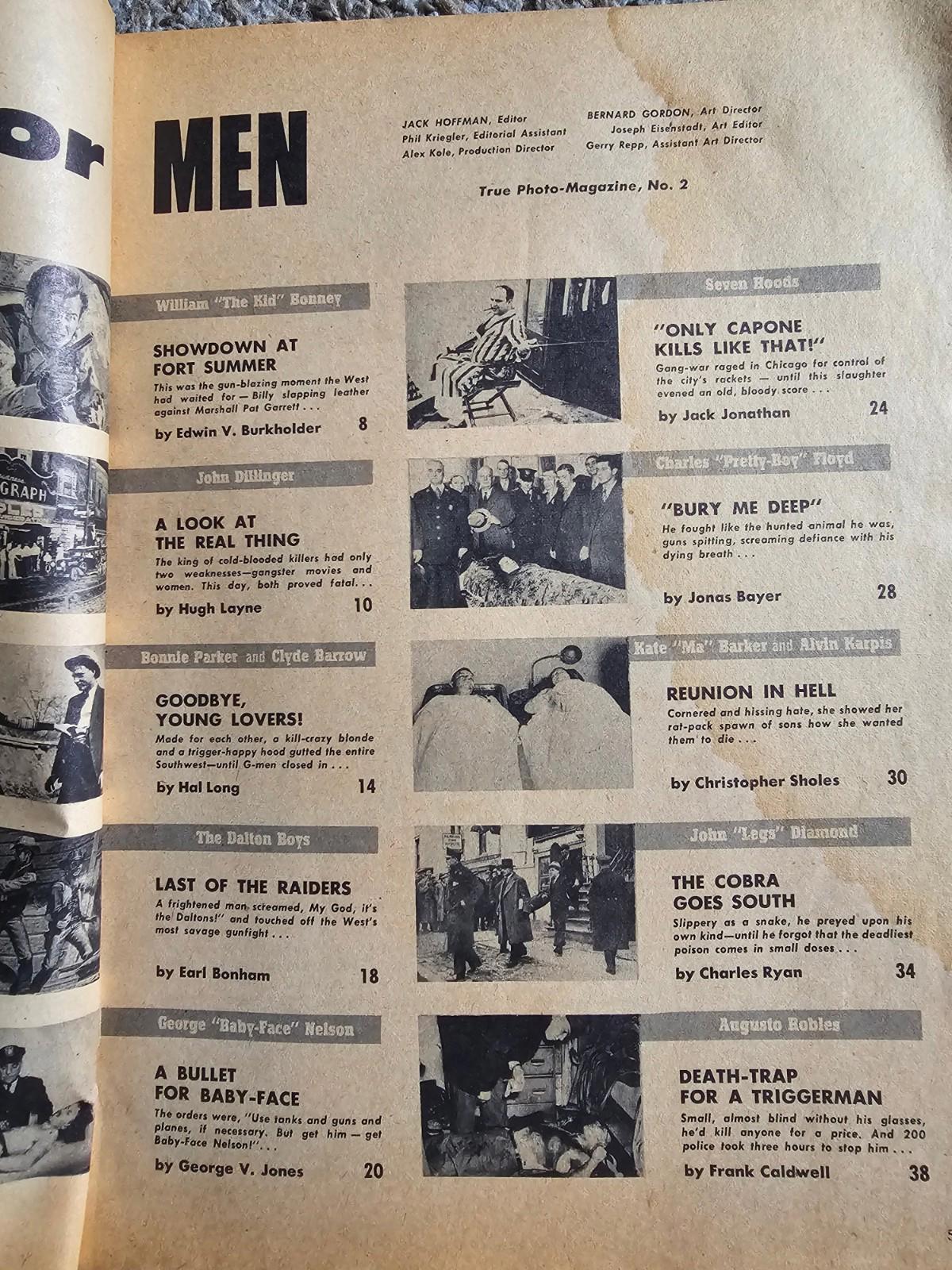True Photo Magazine Magazine #2 Showdown For Men 1956