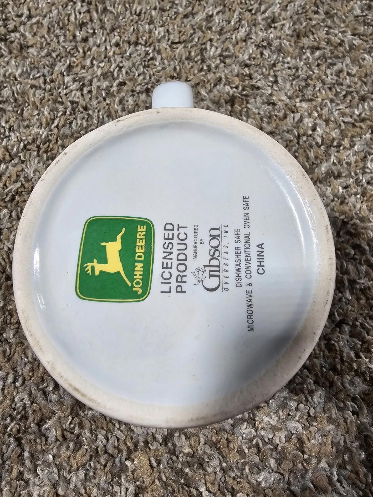 John Deere Coffee Mug/Cup "Deere & Company" 1899 Hunting Scene Gibson