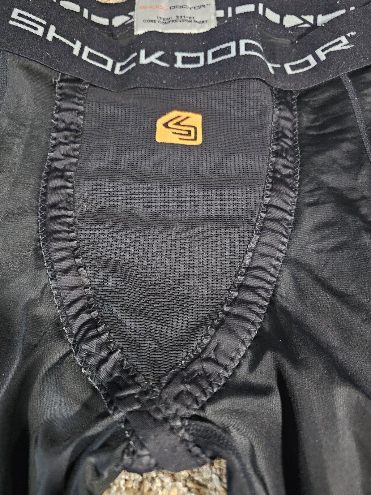 ShockDoctor Core Compression Shorts NutCup Pocket - DAMAGE