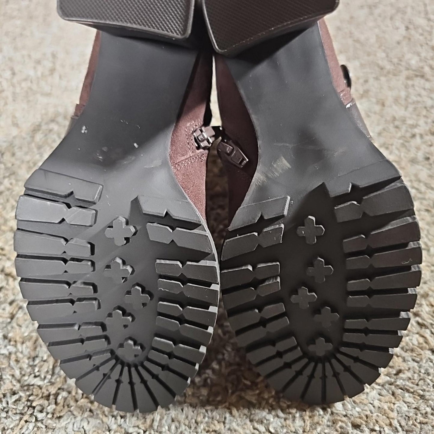 Apt. 9 Defined Comfort Manager Brown 6½ Faux Suede Boots