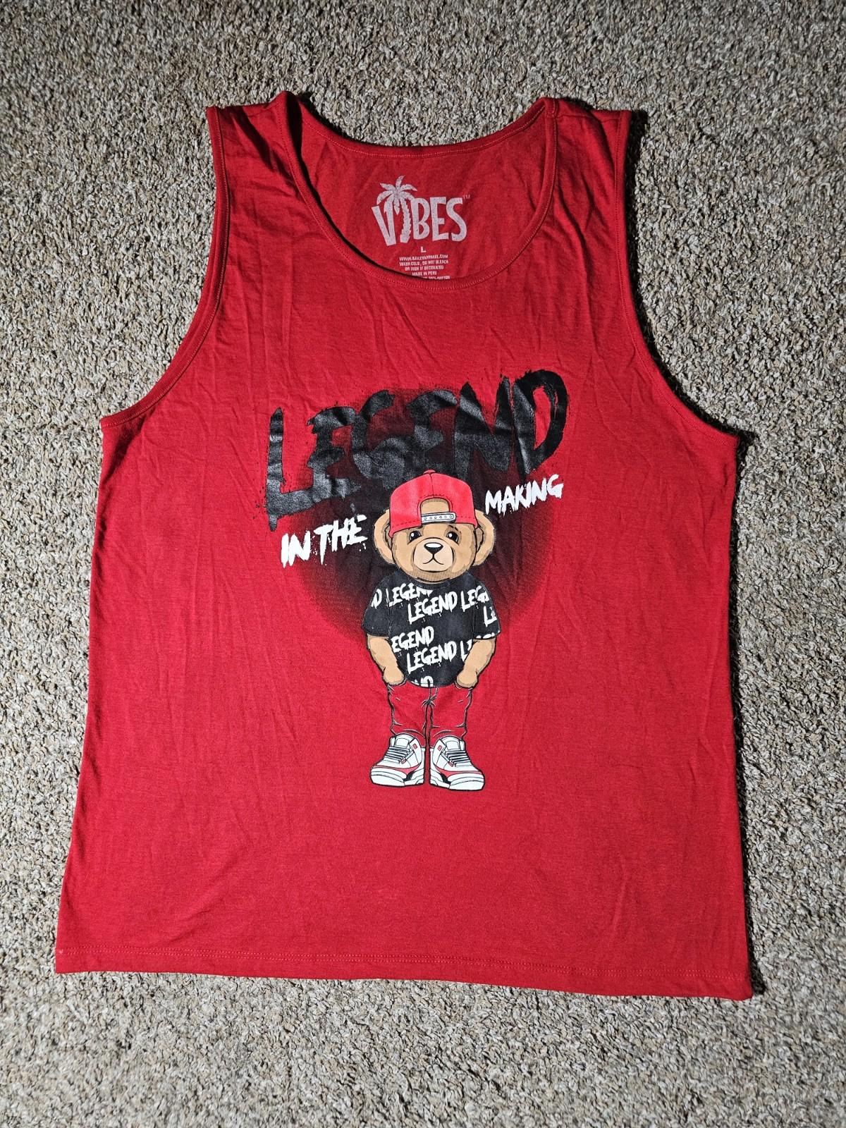 Legend in the making VIBES Bailey Apparel tank top Large