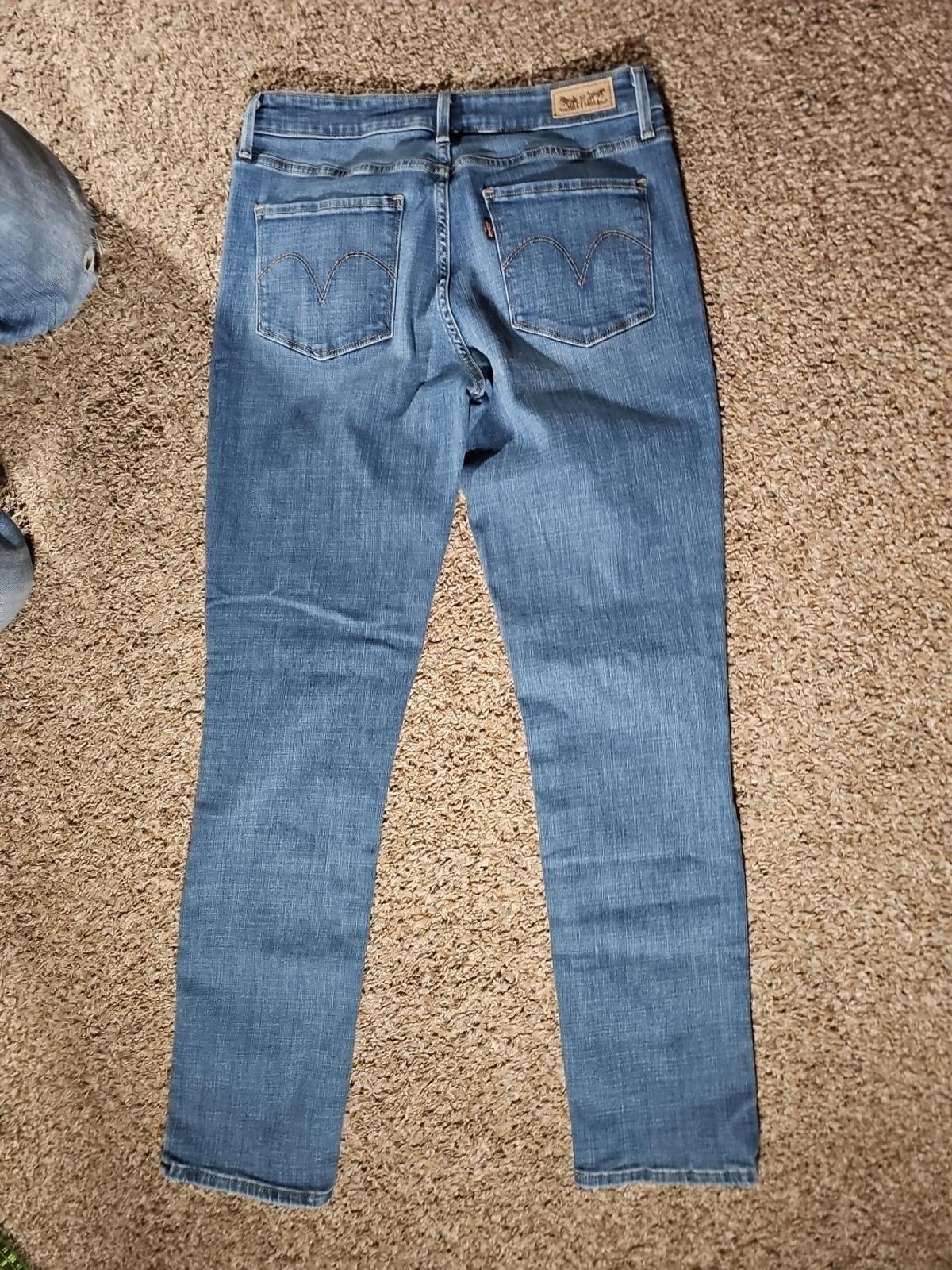 Levis Midrise Skinny Sz 8M (Tag 29x32) 29x29 Jeans