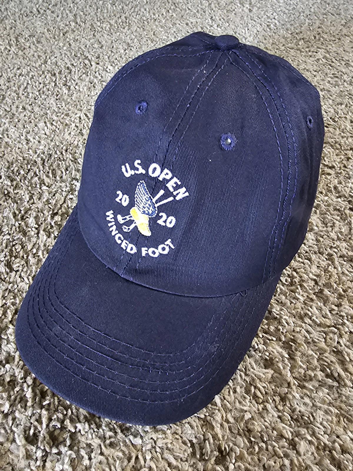 US Open 2020 Winged Foot Golf Cap Hat Blue USGA Member
