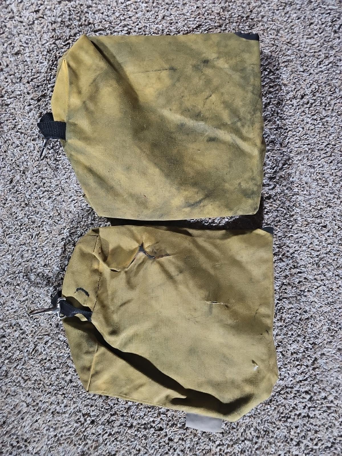 R&B Fabrications Ohio USA Decommissioned fire fighter bags