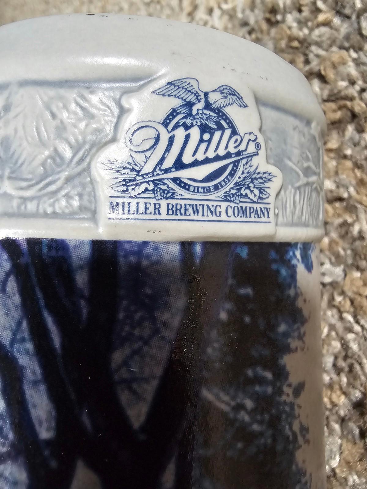 Miller Brewing Company 2000 Holiday Stein Winter Watch Beer Mug Stein