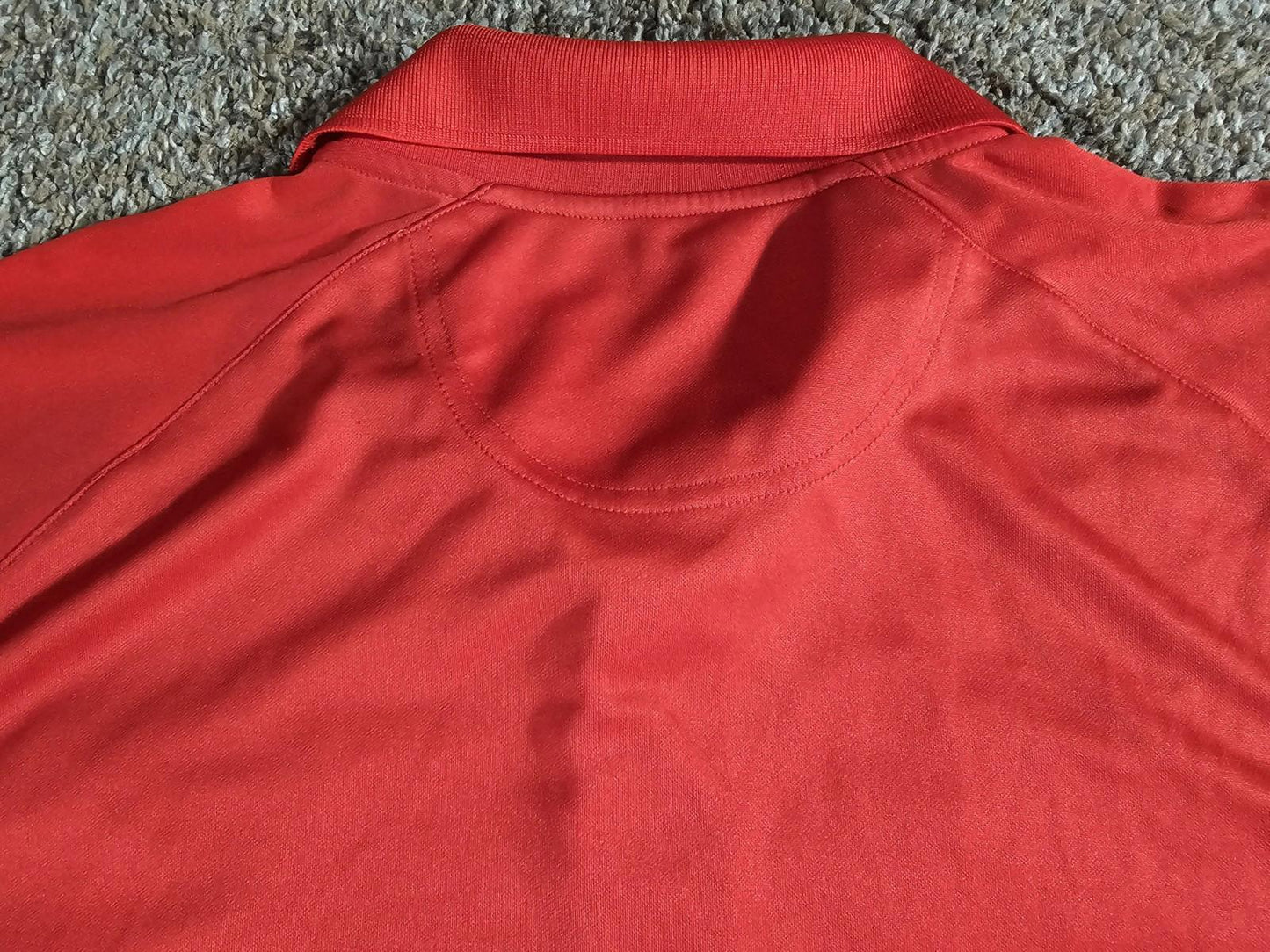 NBA Chicago Bulls 2xl Red Polo Shirt