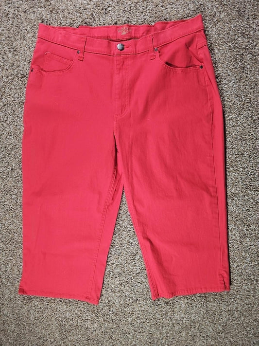 Riders By Lee Pink Capri Pants 36x19