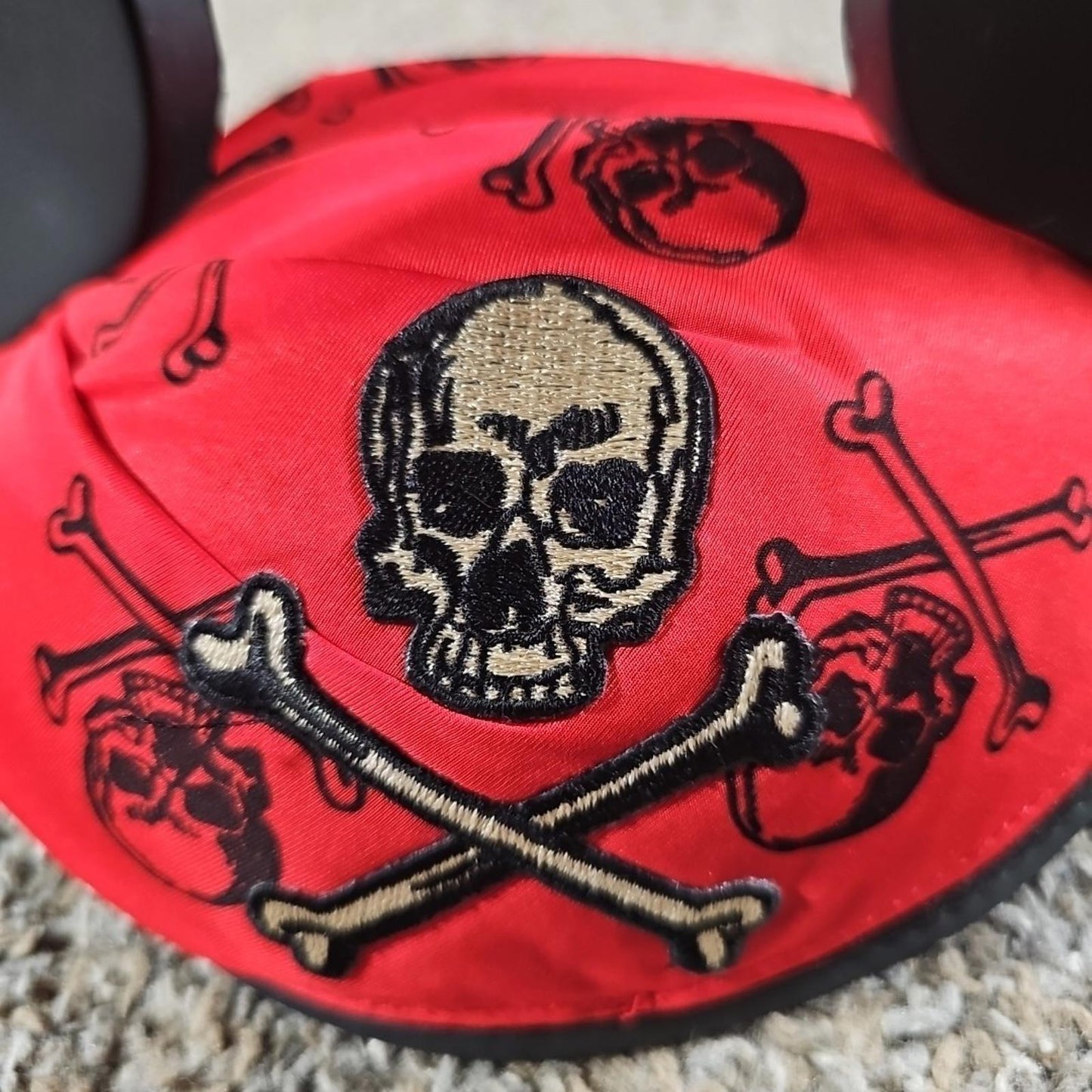 Disney Pirates Jack Sparrow Mickey Ears Hat Youth SARAH