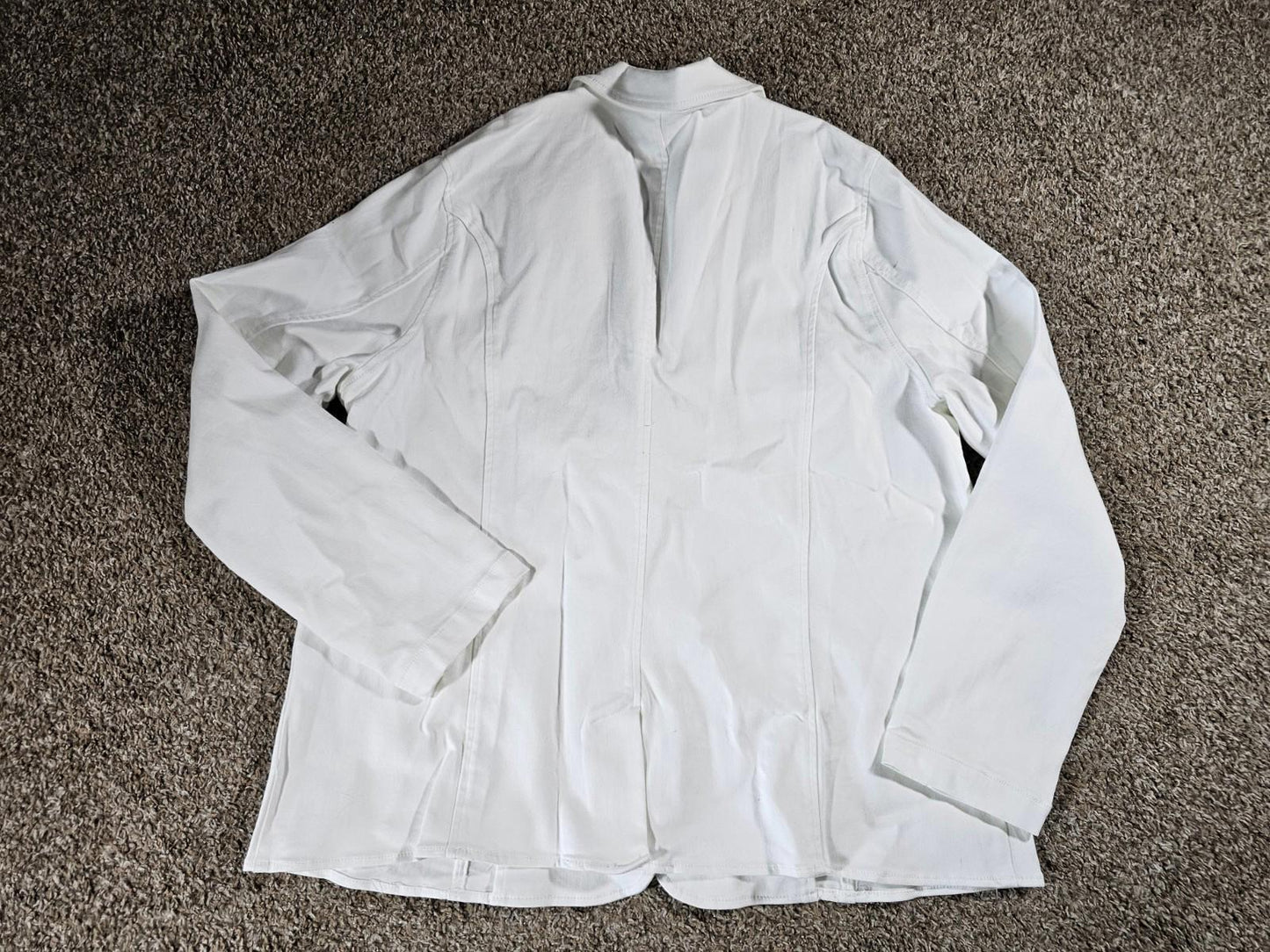 Blair Women's 3 Button Blazer White
