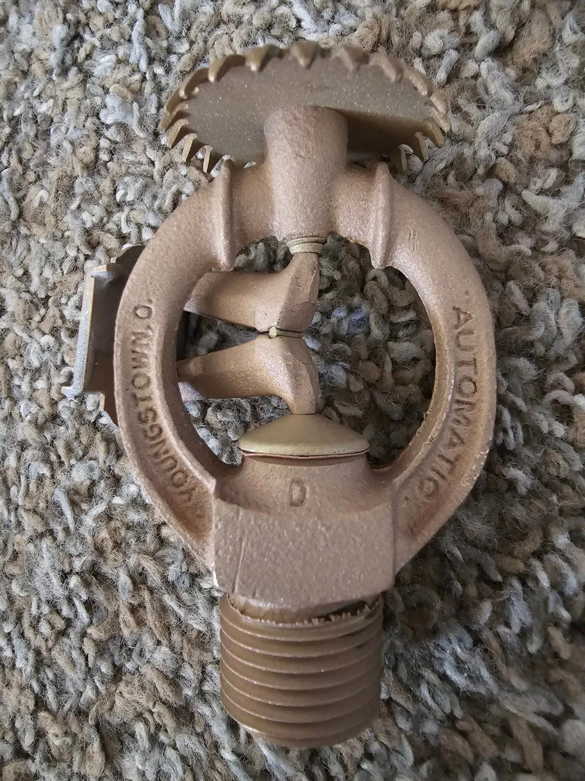 38-600B Upright fire sprinkler head From JOHN DEERE HORICON WORKS