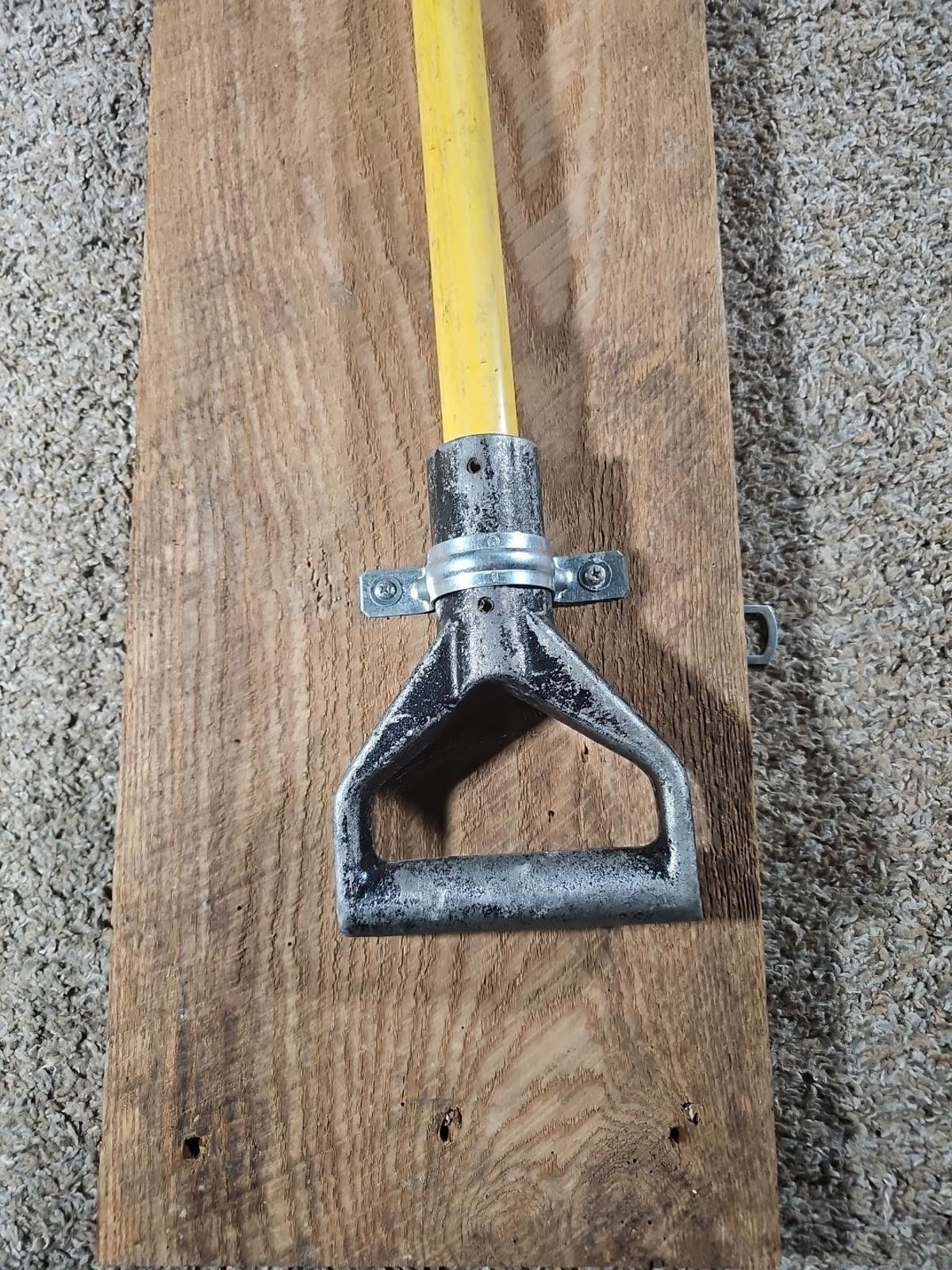 Pike Poles Fire Fighting Poker Tool Framed On Old Barn Board