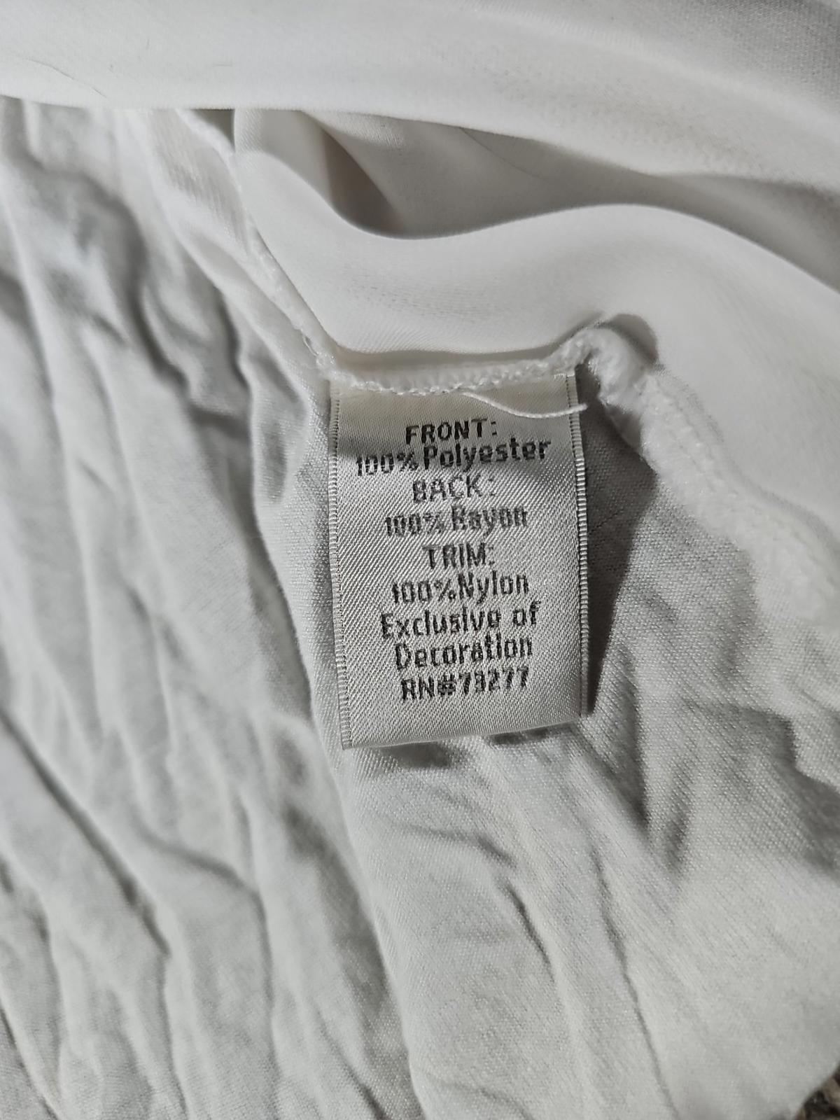 LC Lauren Conrad Sleeveless S Tank White