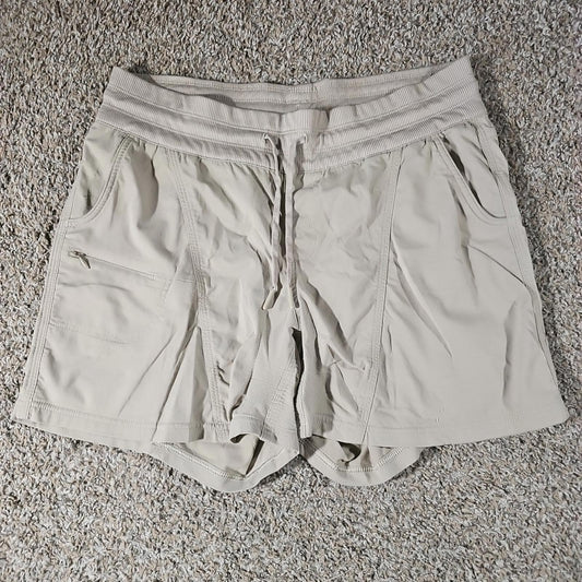 North Face Womens Shorts Size Large Tan Athletic Hiking