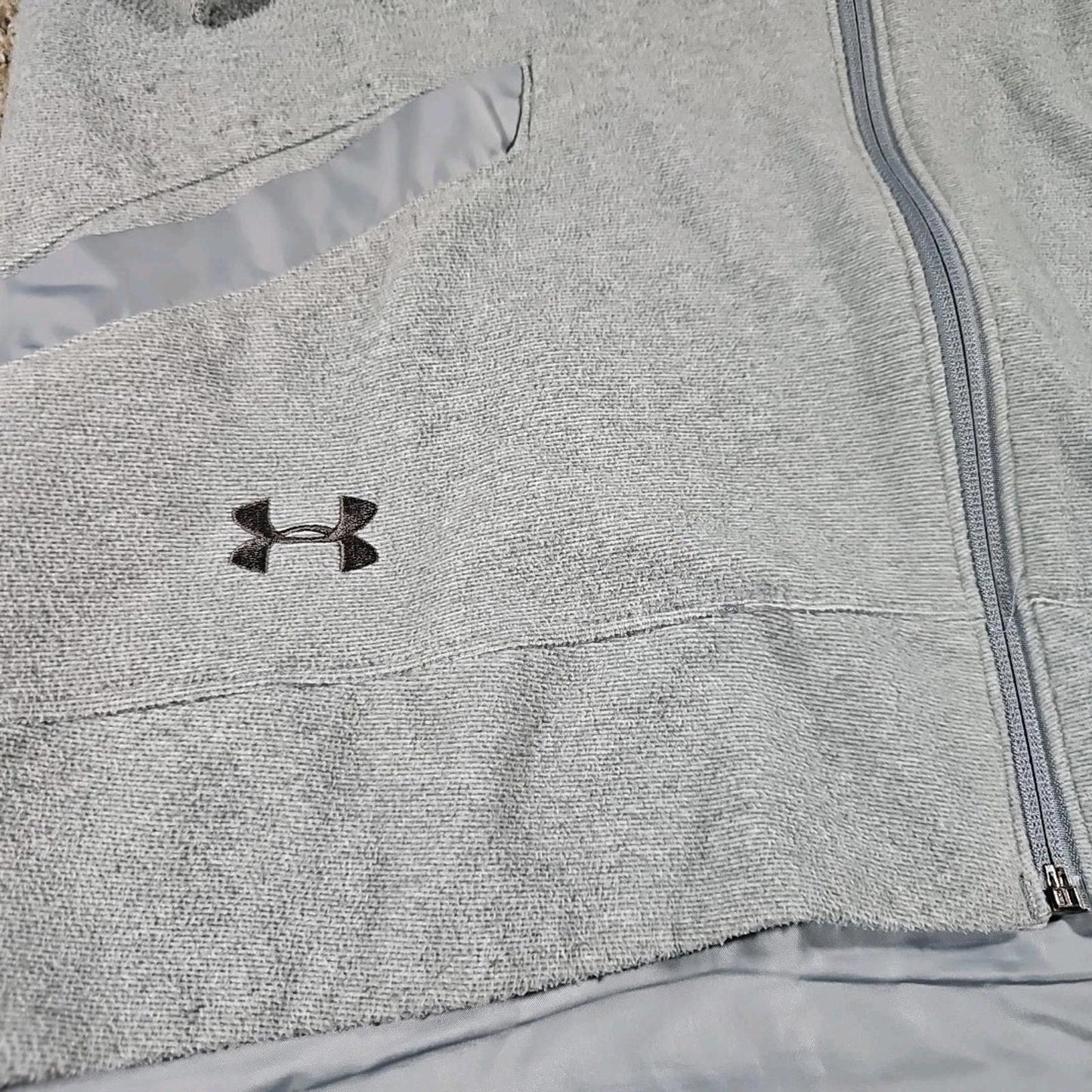 Under Armour M Fullzip Fleece Gray